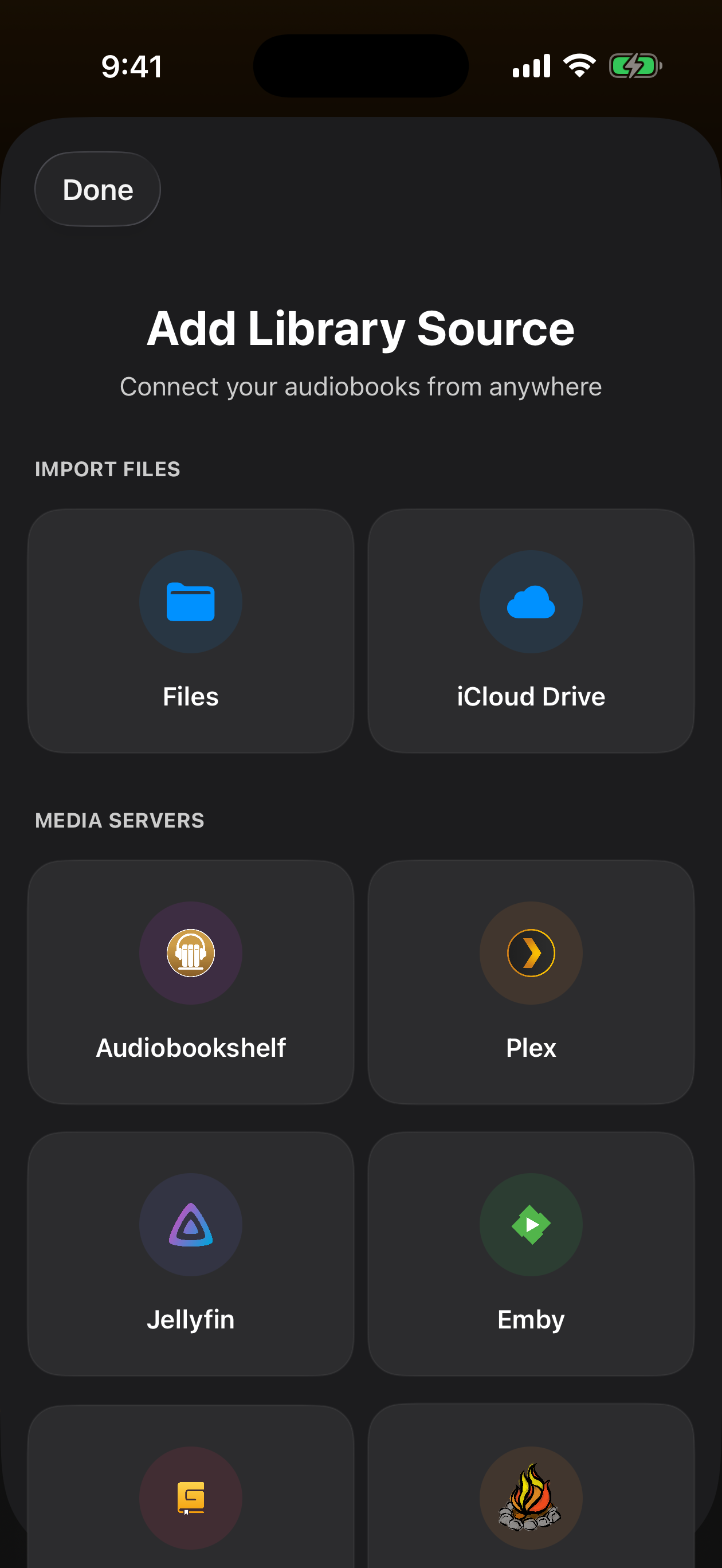 Add a library source