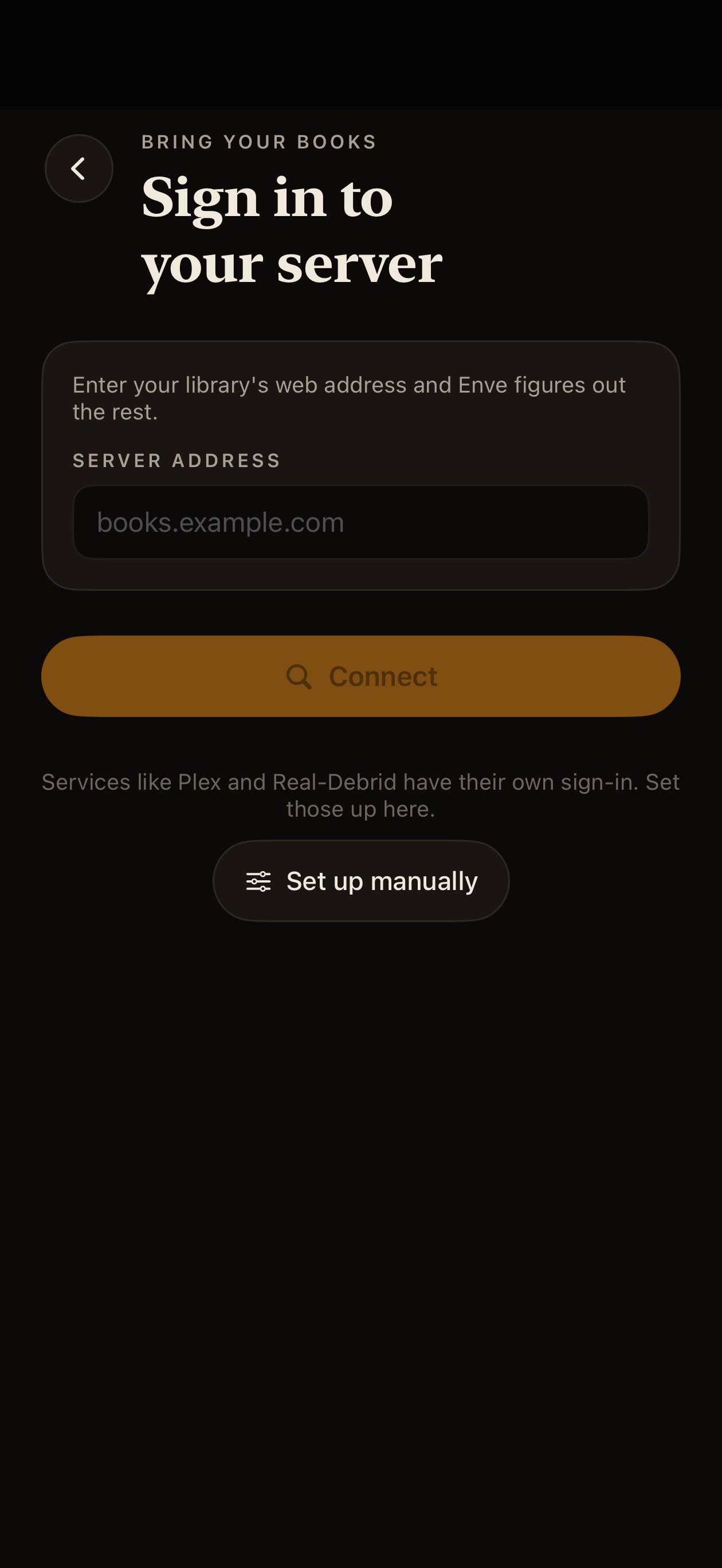 Add a library source