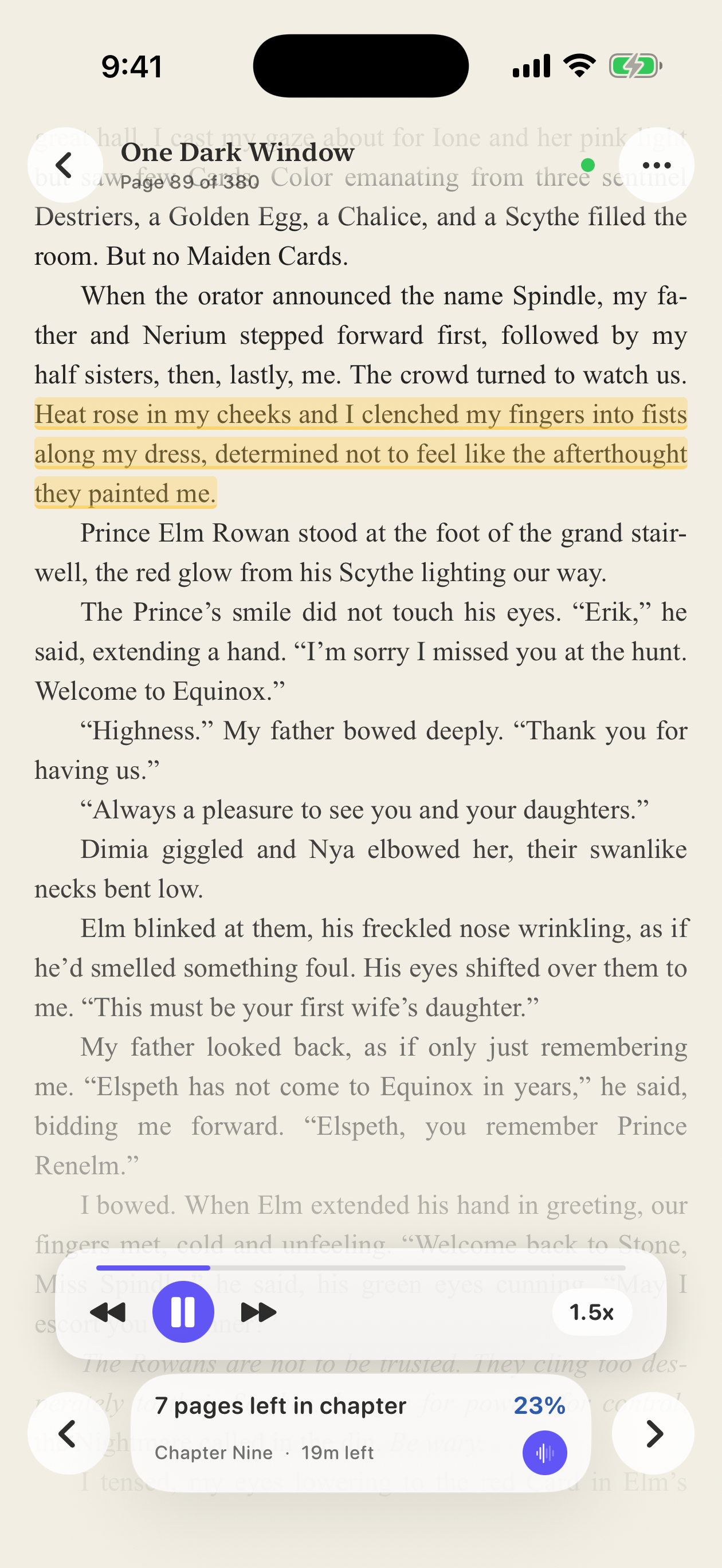 Read along with audio