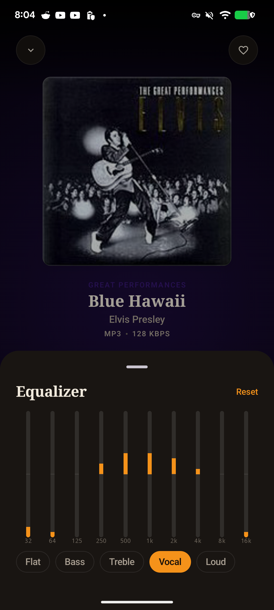 Android 10-band equalizer