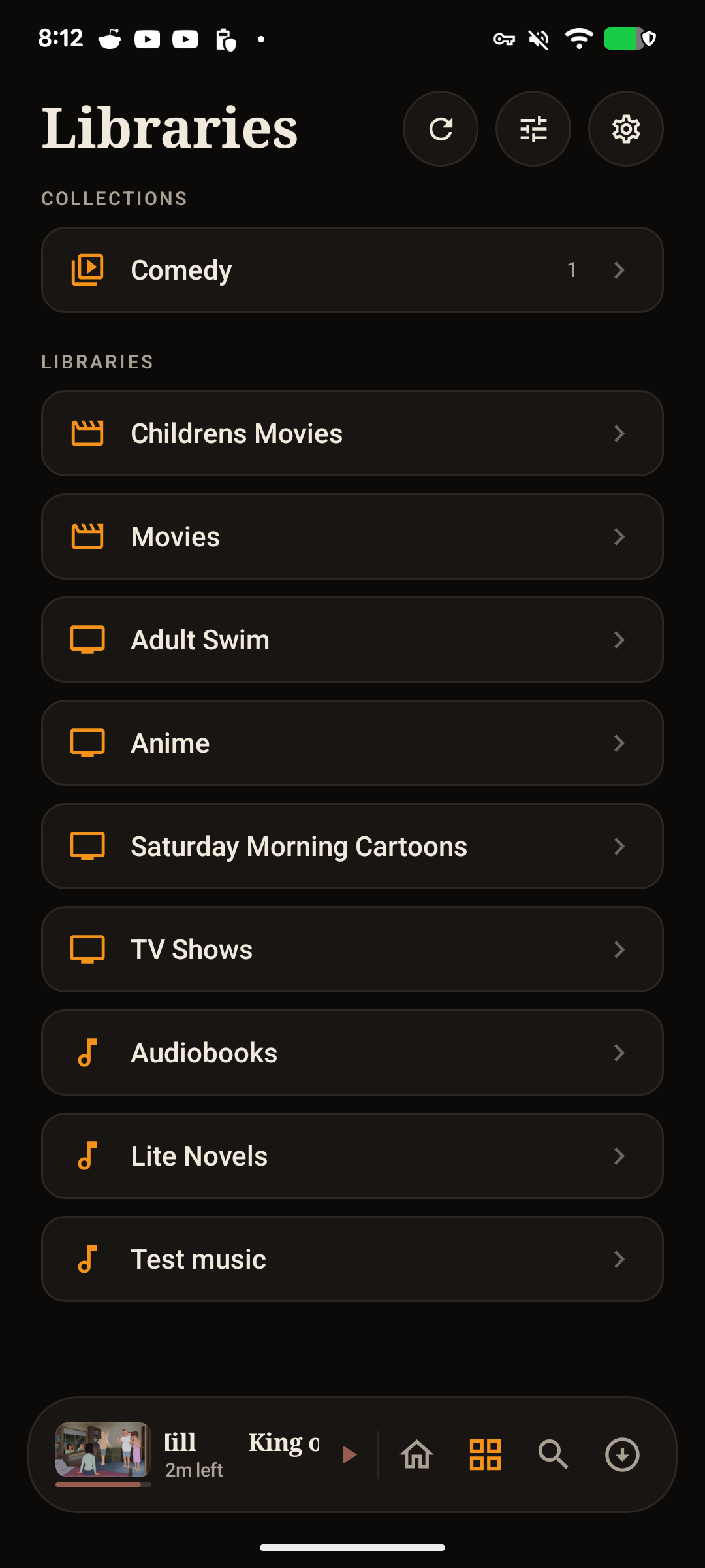 Current Android video libraries